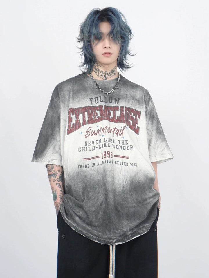 High street distressed T-shirt TI105