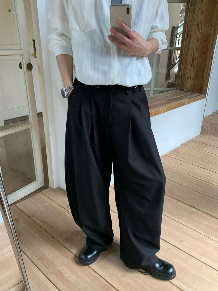 Korean trendy wide-leg trousers TI109