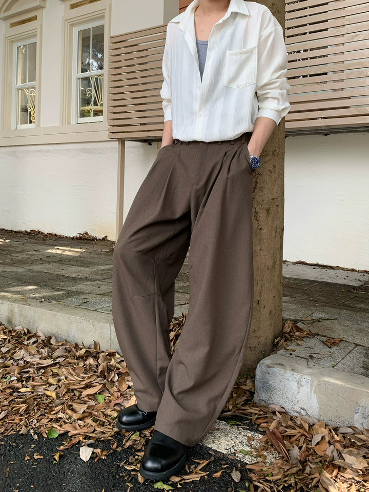 Korean trendy wide-leg trousers TI109