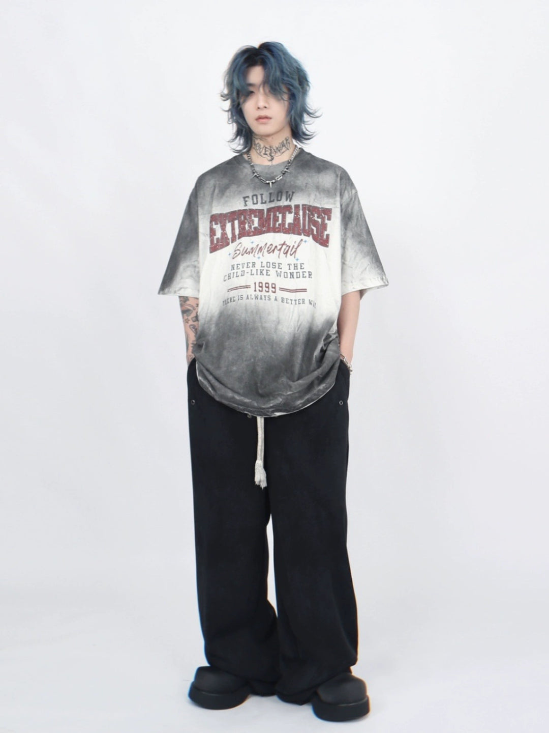 High street distressed T-shirt TI105