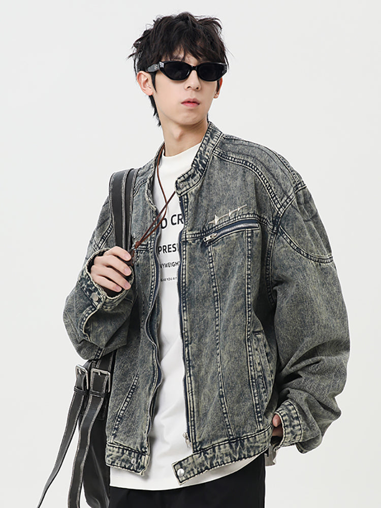 Topさま専用DOUBLE WASHED GATHERJACKET sc.0014AW24-black フーディー Days Of Our Youth 2024 Autumn